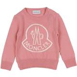 Moncler Stickade tröjor Moncler Branded Knitted Sweater - Pink
