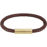Hugo Boss Armband HUGO BOSS Braided Bracelet - Gold/Brown