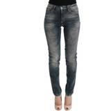 Roberto Cavalli Byxor & Shorts Roberto Cavalli Wash Cotton Blend Slim Fit Women's Jeans