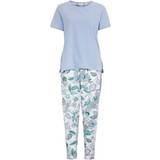 Damella Pyjamasar Damella Organic Cotton Pyjamas Set Floral