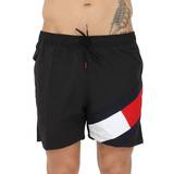 Tommy Hilfiger Badkläder Tommy Hilfiger Logo Waistband Mid Length Swim Shorts PRIMARY