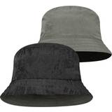 Buff Dam Hattar Buff Travel Bucket Hat Black/Grey