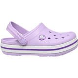 Crocs Lila Barnskor Crocs Toddler's Crocband Clog - Lavender/Neon Purple