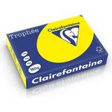 Kontorsmaterial Clairefontaine Kop.ppr TROPHEÃ A4 160g Gul 250/FP
