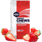 Jordgubb Bars Gu Energy Chews Strawberry