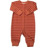 Polyamide Jumpsuits Barnkläder Joha Wool Overalls - Red Stripe (35863-246-7091)