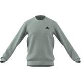 Adidas Tröjor adidas Sweatshirt Essentials Fleece Svart/vit
