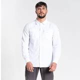 L - Unisex Skjortor Craghoppers Nosilife Adventure LS shirt Valkoinen