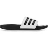 Adidas 38 ½ Tofflor & Sandaler adidas Adilette Comfort - Cloud White/Core Black