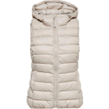 Only Dam Västar Only Womens Tahoe Hooded Gilet