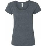 Gildan Softstylea Womens Deep Scoop T-Shirt 64550L Colour: White