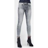 G-Star 3301 Mid Skinny Ripped Edge Ankle Jeans Women 33-32