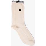 Fred Perry Strumpor Fred Perry Tipped Socks Colour: H44 Ecru/Black, 9-11