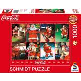 Julpussel Schmidt Spiele Coca Cola Santa Claus 1000 Pieces