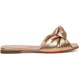 Santoni Sandaler Santoni Leather slide sandal with knot