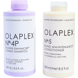 Olaplex Tjockt hår Gåvoboxar & Set Olaplex Bond Maintenance No.4 Toning Shampoo & No. 5 Conditioner Duo 2x250ml
