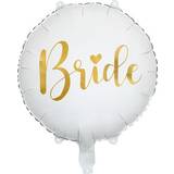 Folieballonger Bride folieballong i vit