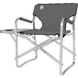 Coleman Campingmöbler Coleman Aluminum Deck Chair with Table 2000038341, camping chair (grey/silver)