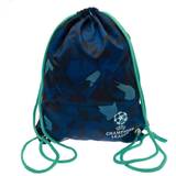 UEFA Champions League Abstract Drawstring Bag (One Size) (Aquamarine/Blue/White)