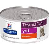 Hills Katter Husdjur Hills Prescription Diet y/d Thyroid Care with Chicken Canned