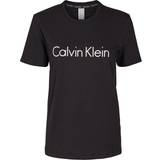 Calvin Klein Bomull - Dam T-shirts Calvin Klein Comfort Cotton Pyjama Top - Black