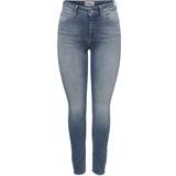 Only Jeansjackor Kläder Only Blush Life Mid Jeans Light Denim M/34