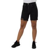 Levi's Dam Shorts Levi's 501 Mid Thigh Denim Shorts - Black