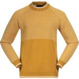 Bergans Herr - Sweatshirts Tröjor Bergans Alvdal Wool M Jumper - Golden Yellow/Vanilla