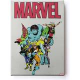 Canvastavlor Disney Canvastavlor Marvel Comics Marvel Retro 50x70cm Tavla