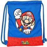 Safta "Skopåse med remmar Super Mario Röd Blå (26 x 34 x 1 cm)