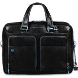 Piquadro Blåa Handväskor Piquadro Portfolio Laptop Briefcase black Multi
