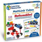 Learning Resources Blocks Mathematical Cubes Set of MathLink Cubes