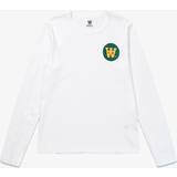 Wood Wood Dam Överdelar Wood Wood Långärmad T-Shirt Moa Badge