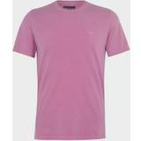 Barbour Rosa Överdelar Barbour Garment Dyed T-Shirt
