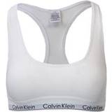 Calvin Klein Ovadderad Underkläder Calvin Klein Modern Cotton Bralette - White