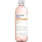 Granatäpple Sport- & Energidrycker Vitamin Well Antioxidant Persika 500ml 1 st