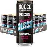 Sport- & Energidrycker Nocco Focus 3 Raspberry Blast 24 st