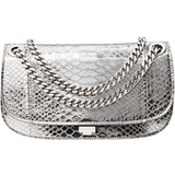 Handledsrem - Silver Väskor Michael Kors Christie Mini Metallic Python Embossed Leather Envelope Bag - Silver
