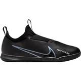 Nike 31½ Fotbollsskor Barnskor Nike Jr. Zoom Mercurial Vapor 15 Academy IC - Black/Summit White/Volt/Dark Smoke Grey