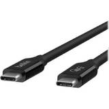Svarta - USB C-USB C - USB-kabel Kablar Belkin USB C-USB C 3.1 0.8m