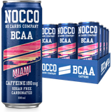 Nocco Matvaror Nocco BCAA Miami Strawberry 330ml 24 st