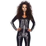 Leg Avenue Skelett Dräkter & Kläder Leg Avenue X-Ray Skeleton Catsuit with Zipper Costume