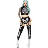 Leg Avenue Skelett Dräkter & Kläder Leg Avenue Holographic Skeleton Costume