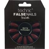 Technic Lösnaglar Technic Stiletto Nails Bordeaux 24-pack