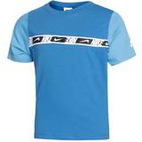 Nike T-Shirt NSW Repeat Blå/Vit Barn L: 147-158