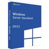 64-bit - Engelska - Windows Operativsystem Microsoft Windows Server Standard 2022 English