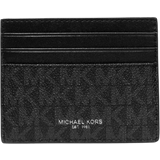 Michael Kors Svarta Korthållare Michael Kors Greyson Logo Tall Card Case
