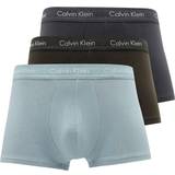 Calvin Klein Gröna Kalsonger Calvin Klein Low Rise Boxer Shorts 3-pack- Sleek Grey/Tourmaline/Olive