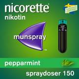 Nicorette pepparmint munhålespray Nicorette Peppermint 1mg 1 st 150 doser Munspray