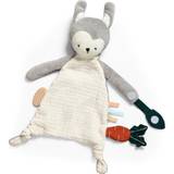 Sebra Gråa Barn- & Babytillbehör Sebra Activity Comfort Blanket Siggy the Rabbit